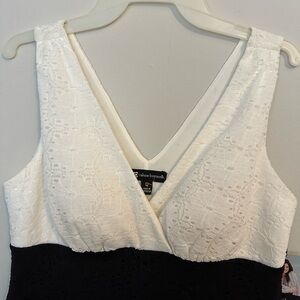 Valerie Bertinelli White Lace Dress